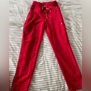 Red Figs scrub pants